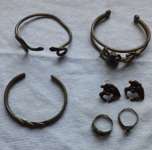 anillos de cobre artesanales